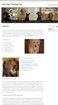Mobile Screenshot of cooldogtraining.com
